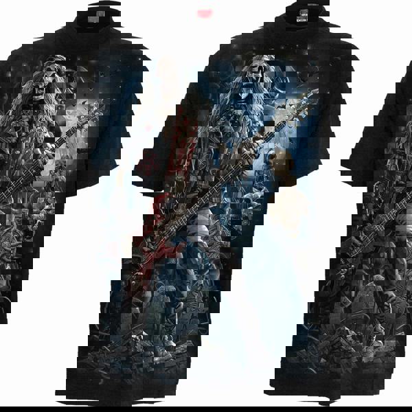 Spiral Direct GRIM ROCKER - T-Shirt Black