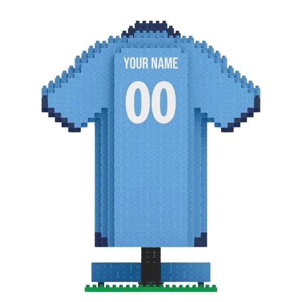 Manchester City FC BRXLZ Personalised Shirt, BRXLZ, Sports, Gift