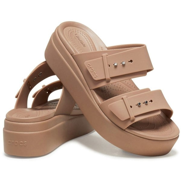 Crocs Brooklyn Sandal Low Womens - Latte