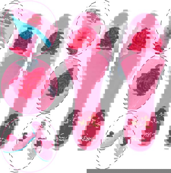 deAO Toys Princess Shoe and jewelry Boutique with 4 Pairs of Shoes