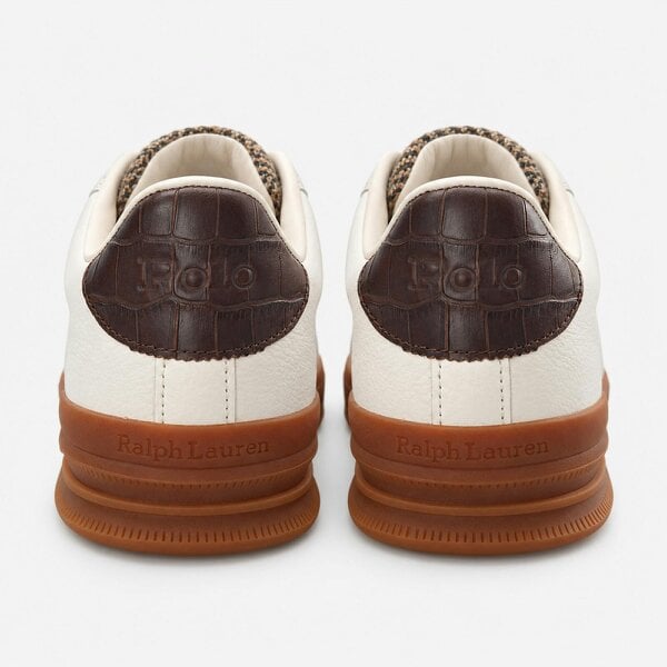 Polo Ralph Lauren HRT CRT III Smart Trainers   in  White