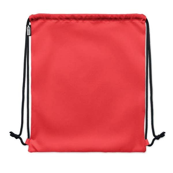 MidOcean Night Large RPET Drawstring Bag - Red - 