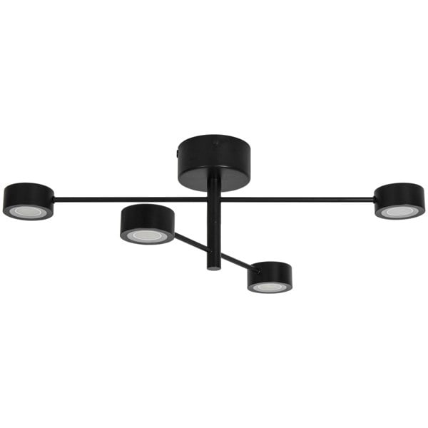 Nordlux Clyde Flex 4-Rail | Spot light | Black