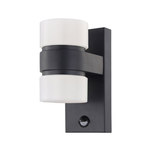 EGLO Atollari 2-Light Modern Exterior Wall Light With Sensor