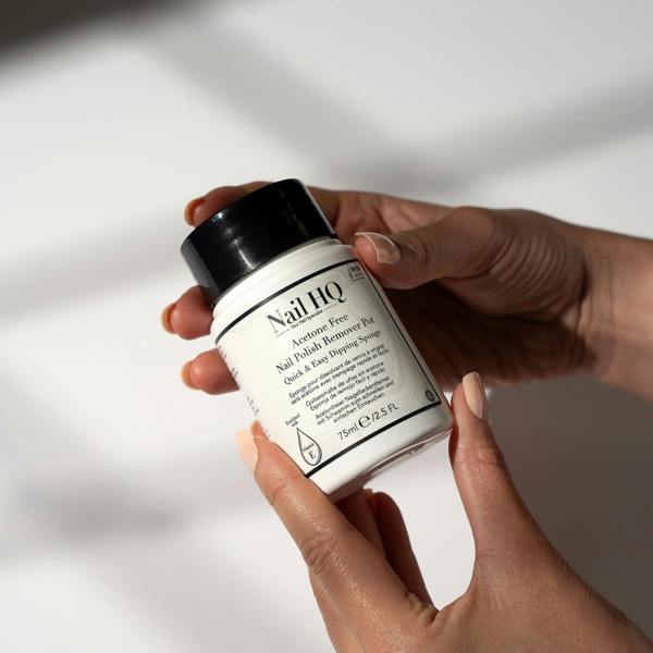 Nail HQ Acetone Free Nail Polish Remover Sponge  - 75ml