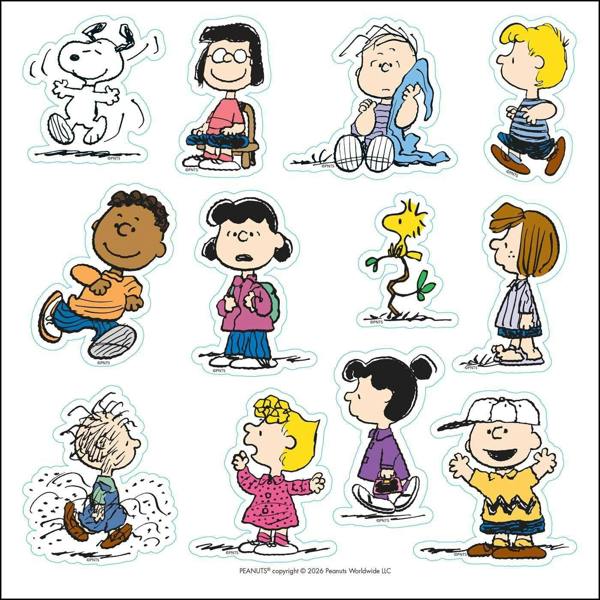 Peanuts/Snoopy Calendar 2027 (with Clings)