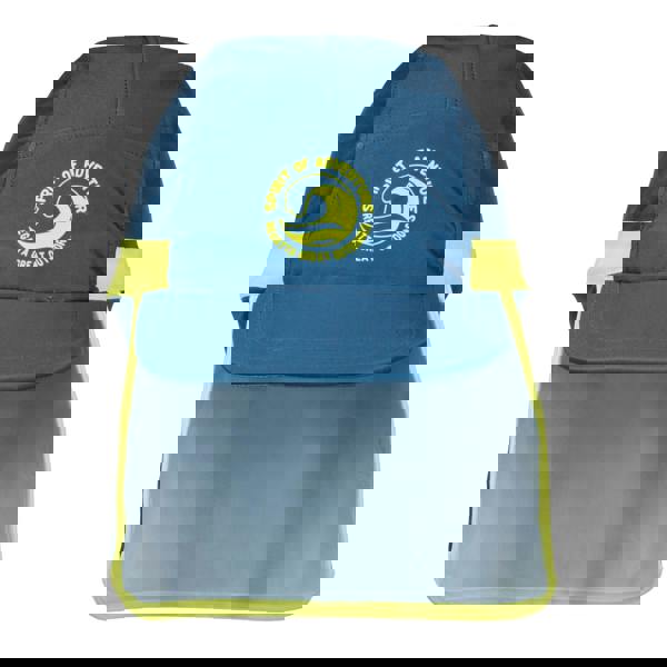 Regatta Kids Spirit Of Adventure Protect II Wave Cap - Moroccan Blue/Citron Lime