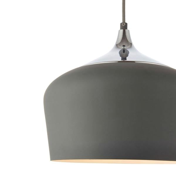 Pagazzi Lighting Spitalfields Pendant Ceiling Light Grey