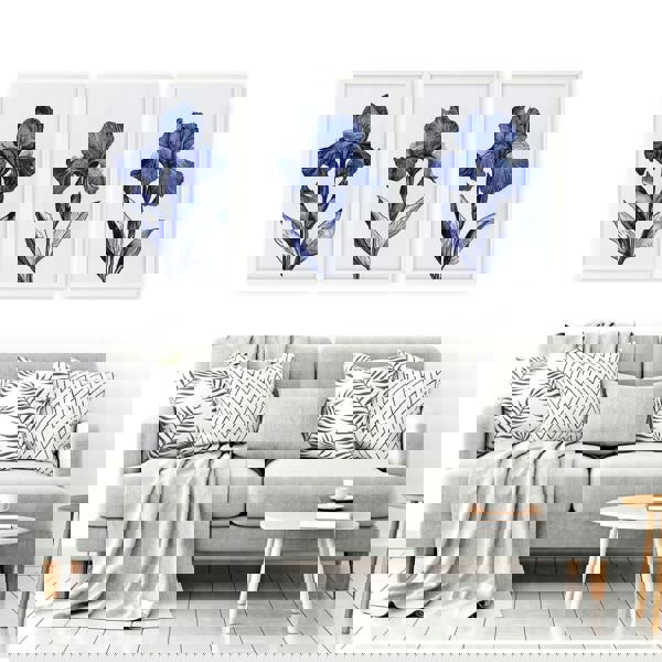 Canvas Pictures For Walls | Set of 3 Botanical Wall art Prints