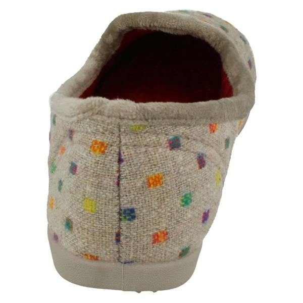 Padders Ladies Padders Slip On Textile Slippers - Albertine