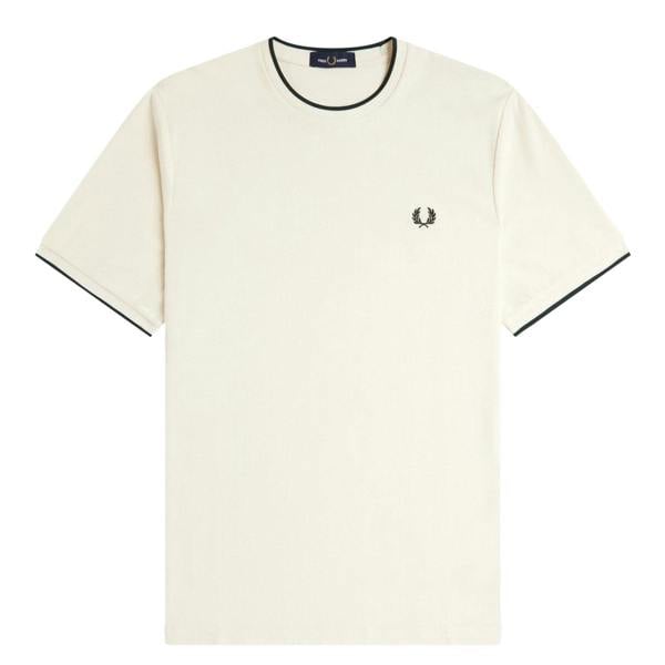 Fred Perry Trim Detail Crepe Piqué T-Shirt