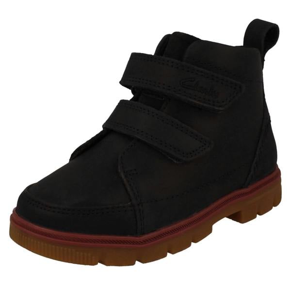 Clarks Boys Clarks Padded Collar Ankle Boots Lorcam Hi K