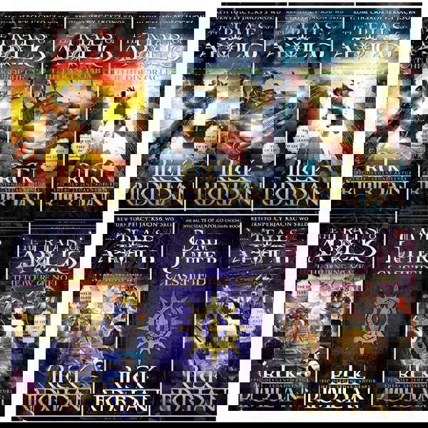 Rick Riordan The Trials of Apollo 6 Books Collection Set (Books 1-5 [PB], Camp Jupiter Classified [HB])