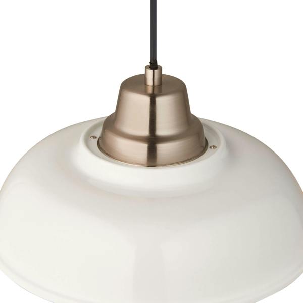 Pagazzi Lighting Bakewell White Pendant