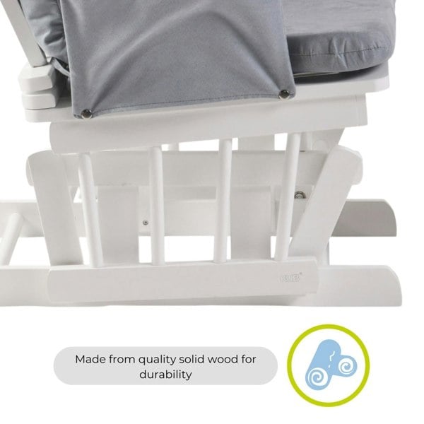 Haywood reclining nursing chair cloud grey