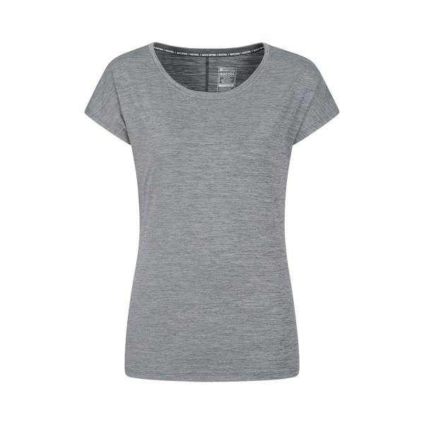 Mountain Warehouse Womens/Ladies Panna II UV Protection Loose T-Shirt - Grey - 
