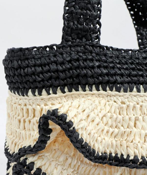 Pia Rossini Saffira - Straw Crossbody Bag