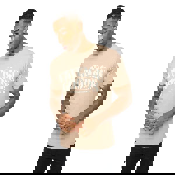 Crosshatch Mens Wilsby T-Shirt - Stone - 