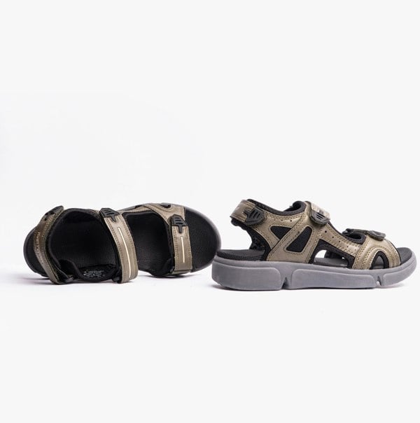 Hush Puppies CASTRO Mens Sandals Khaki
