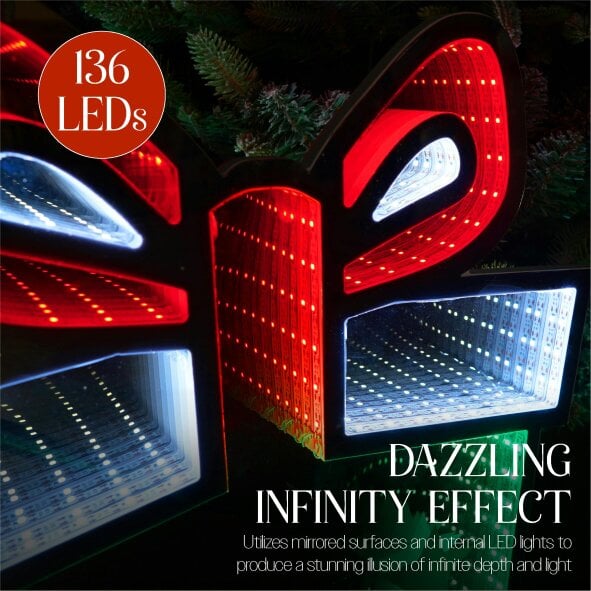Scotts of Stow Xmas Haus  LED Infinity Indoor Christmas Decoration