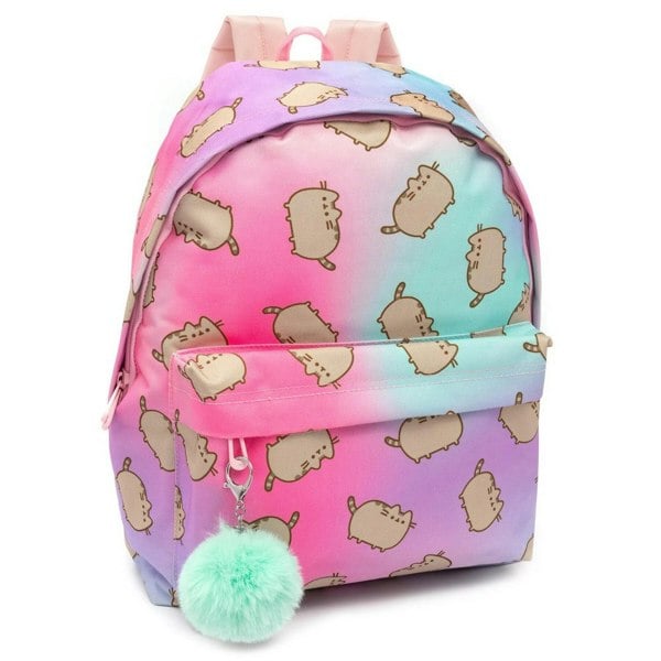 Pusheen Ombre All-Over Print Backpack - Pink/Purple/Blue