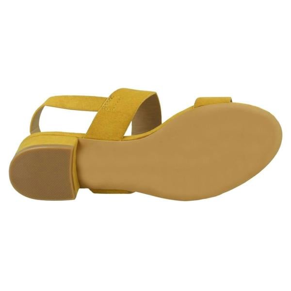 Spot On Ladies Spot On Block Heel Mules F12014