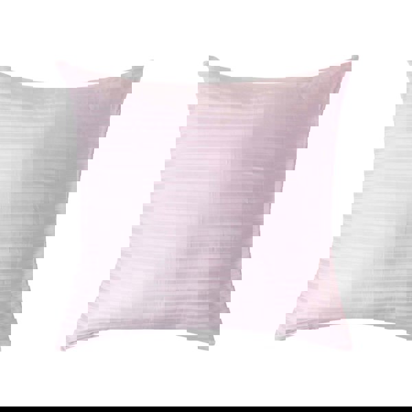 HOMESCAPES Silky 330 TC Egyptian Cotton Satin Stripe Pillowcase, European Size