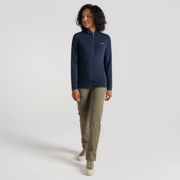 Craghoppers Women's Afia Nosilife Hooded Jacket - Blue Navy