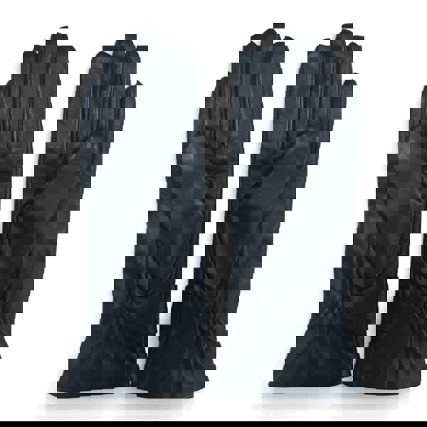 Infinity Leather Women's Leather Wool Lined Bow Knot Accent Gloves