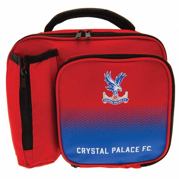 Cystal Palace FC Fade Lunch Bag with Bottle Holder, Lunch Accessories, Sports, Gift