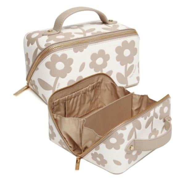 Alice Wheeler Floral Mini Train Beauty Make Up Case