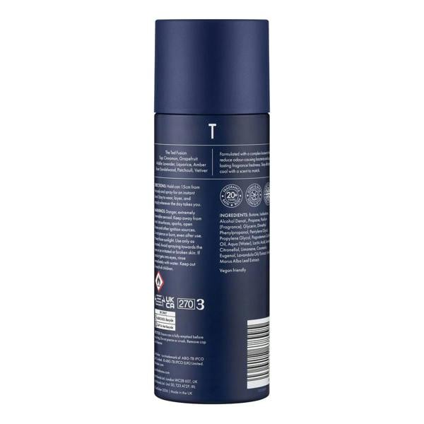 Ted Baker Fusion Electric Body Spray Deodorant 200ml