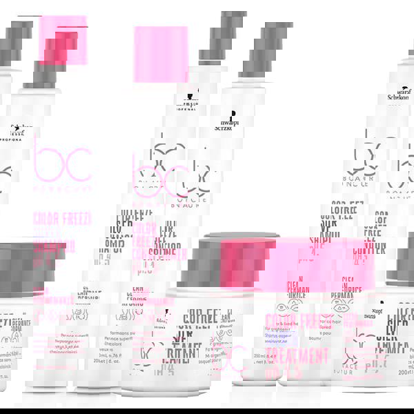 Schwarzkopf Clean Color Freeze Silver Shampoo Conditioner Treatment