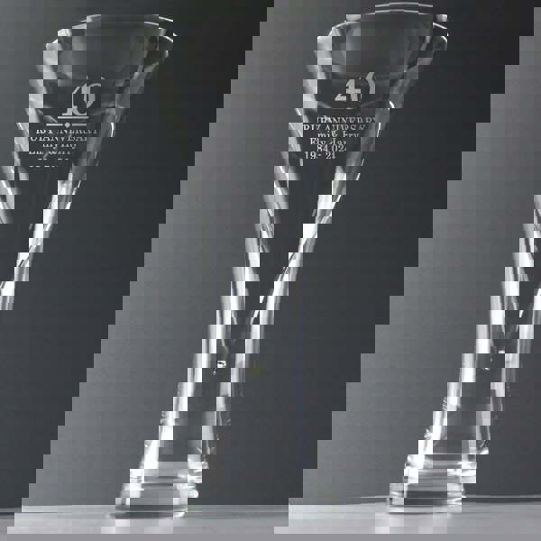 Personalised Memento Company Personalised Special Year Diamante Heart Vase