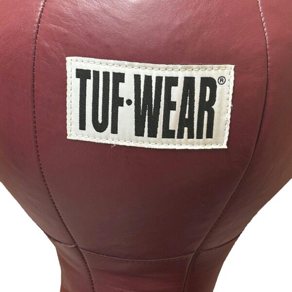 Tuf Wear Leather Uppercut Punchbag (Approx 23kg) - Oxblood