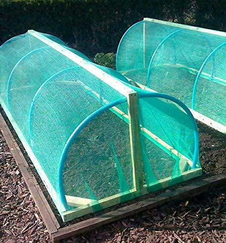 HYGRAD BUILT TO SURVIVE Green or Blue Construction Scaffolding Debris Netting 2M X 50M Protection Netting For Crops, Plants, Gardening & Debris.