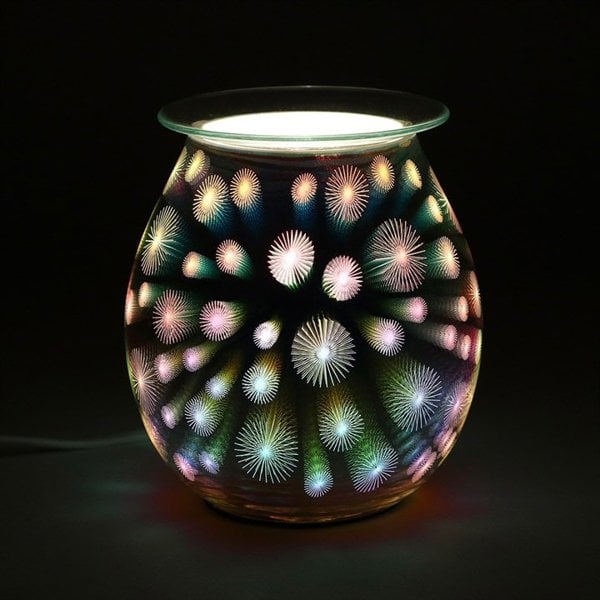 Serano 3D Starburst Light Up Electric Oil Burner