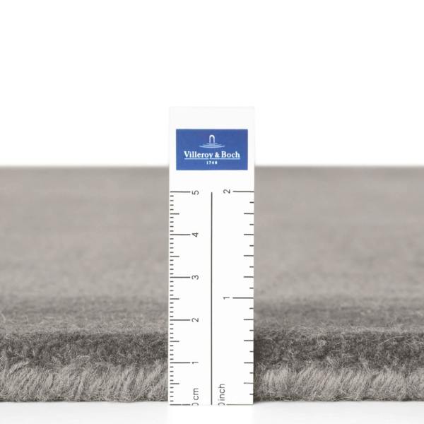 Villeroy & Boch 1812 Wool Rug Organic Round Kari Natural Grey