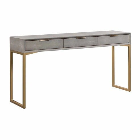 Furniture Edit Pesce Shagreen Console Table