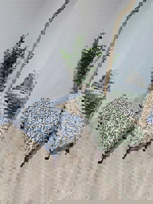 ISTOOLS PREMIUM will green non storage foostool coffee table, footrest pouffe side table