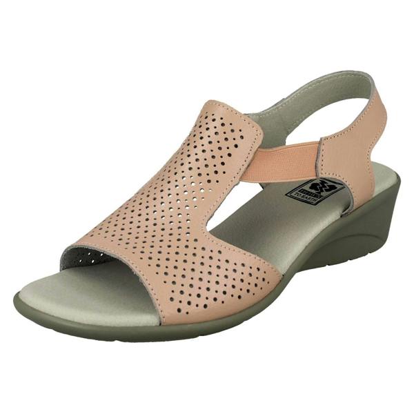 Down to Earth Ladies Down To Earth Casual Wedge Sandals F10879