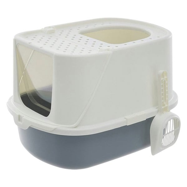 Lifeideas Large Hooded Cat Litter Box with Scoop Living and Home