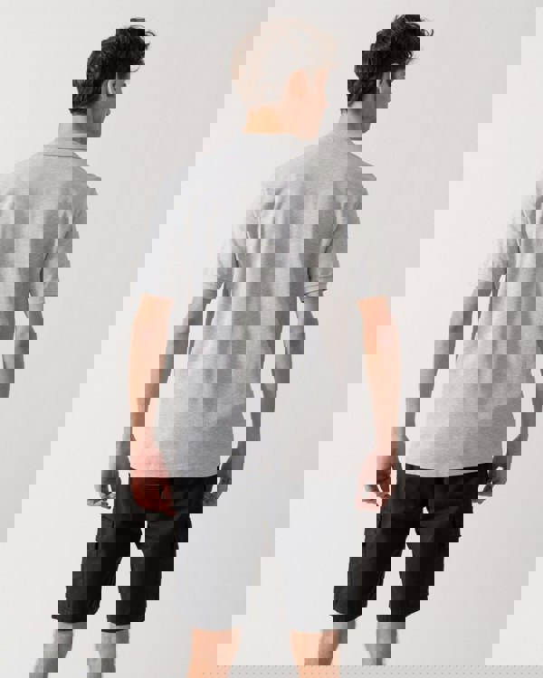 Lacoste Classic Fit L.12.12 Mens Short Sleeve Polo Shirt - Silver Chine CCA