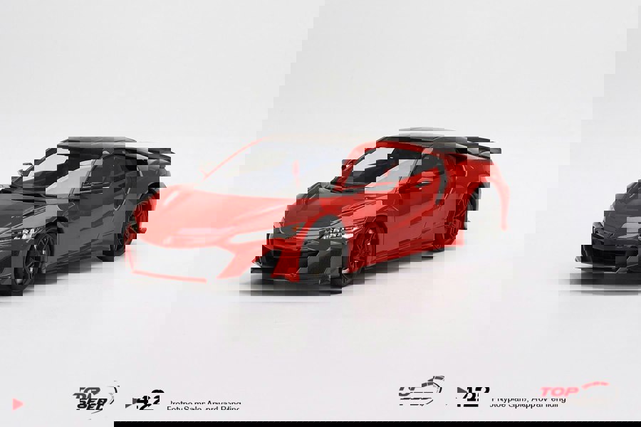TSM Acura NSX Type S 2022 130R Curva Red 1:18 TSM TS0422