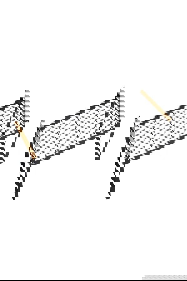 Living and Home 2-Tier Kitchen Spice Rack Space Saving Free Standing Countertop Organiser 35cm