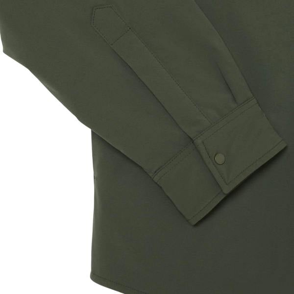 Lacoste Mens Quilted Water Repellent Overshirt - Green - 
