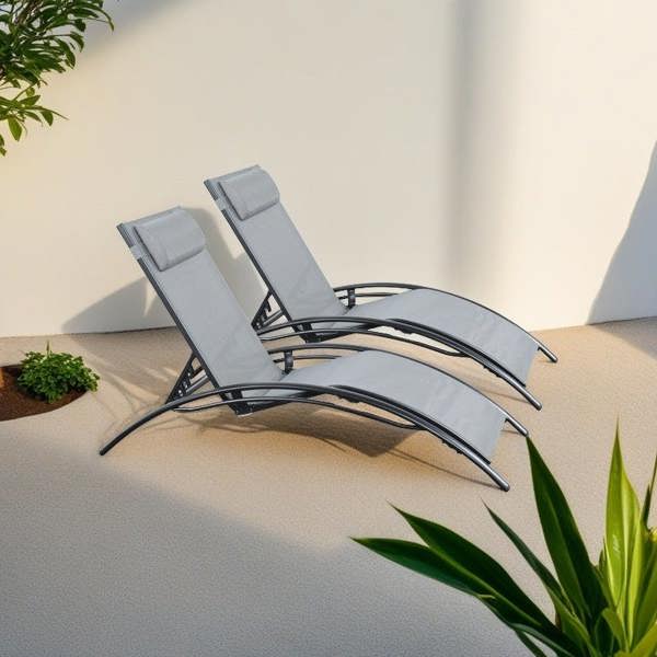Pair of Bali Sun Loungers - Set of 2 - Madefor.Living