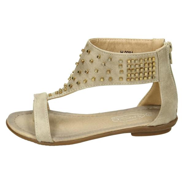Spot On Girls Spot On Toepost Studded Gladiator Sandal