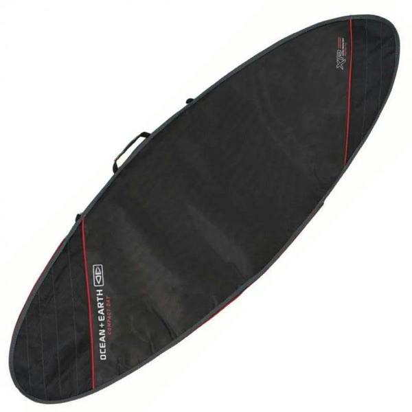 Ocean & Earth Compact Day Fish Surfboard Bag Black - Black