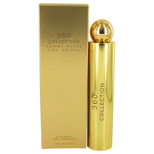 Perry Ellis Perry Ellis 360 Collection by Perry Ellis Eau De Parfum Spray (Unboxed) 3.4 oz for Women 100 ml